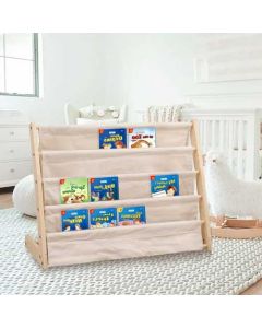 Natural Wood Kid's Bookshelf