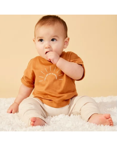 Organic Cotton Baby Bodysuit Shirt and Pants Sets 6 Pc